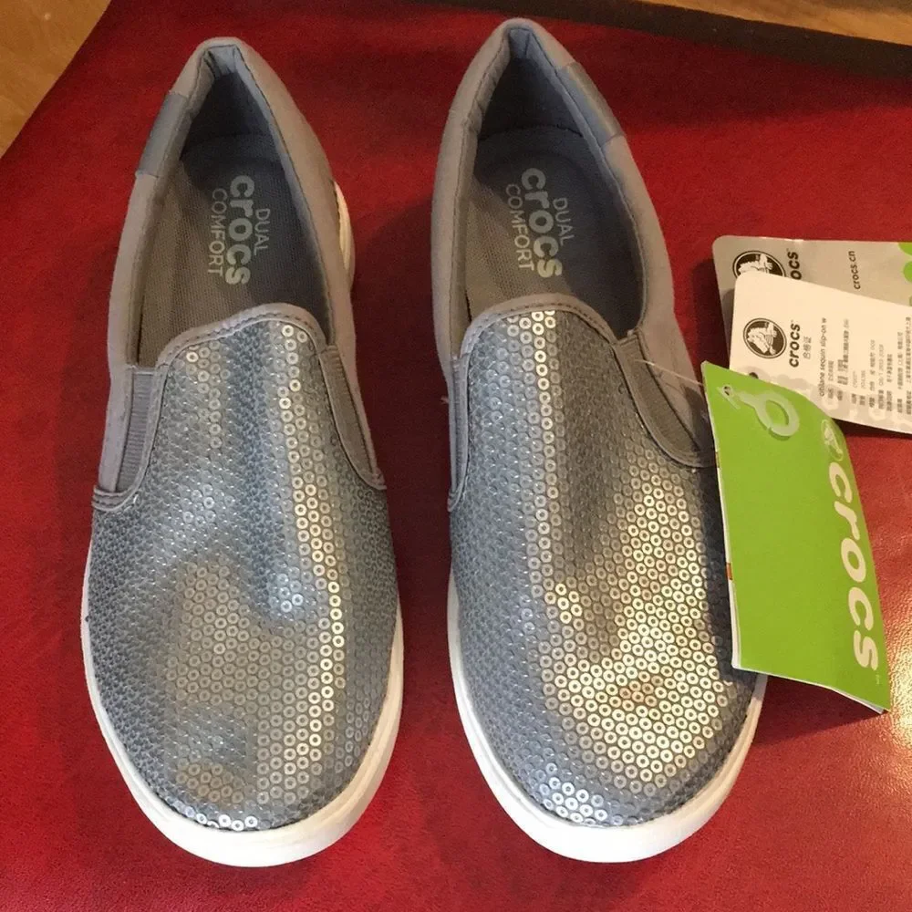 Crocs slip on shoes size 5
